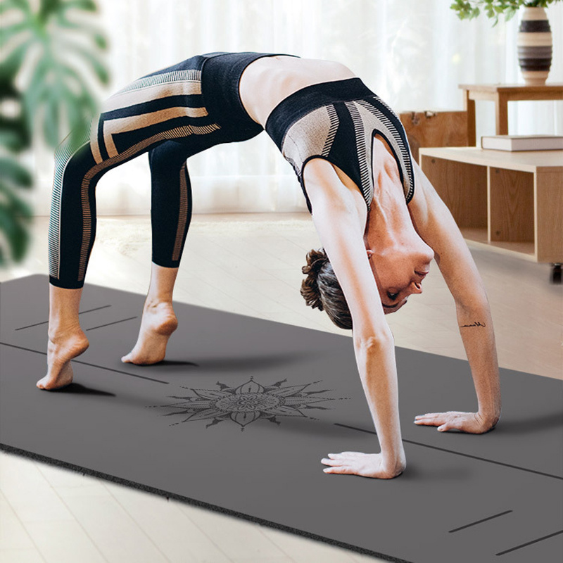 Anti-slip Sport Yoga Mat Rubber