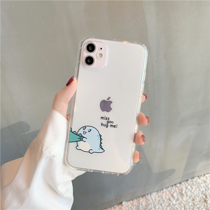 Simple Transparent Airbag Anti-fall Phone Case - Image 2