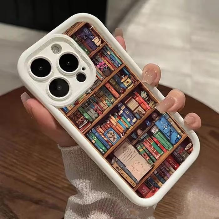 Creative Book Library Phone Case - Image 4