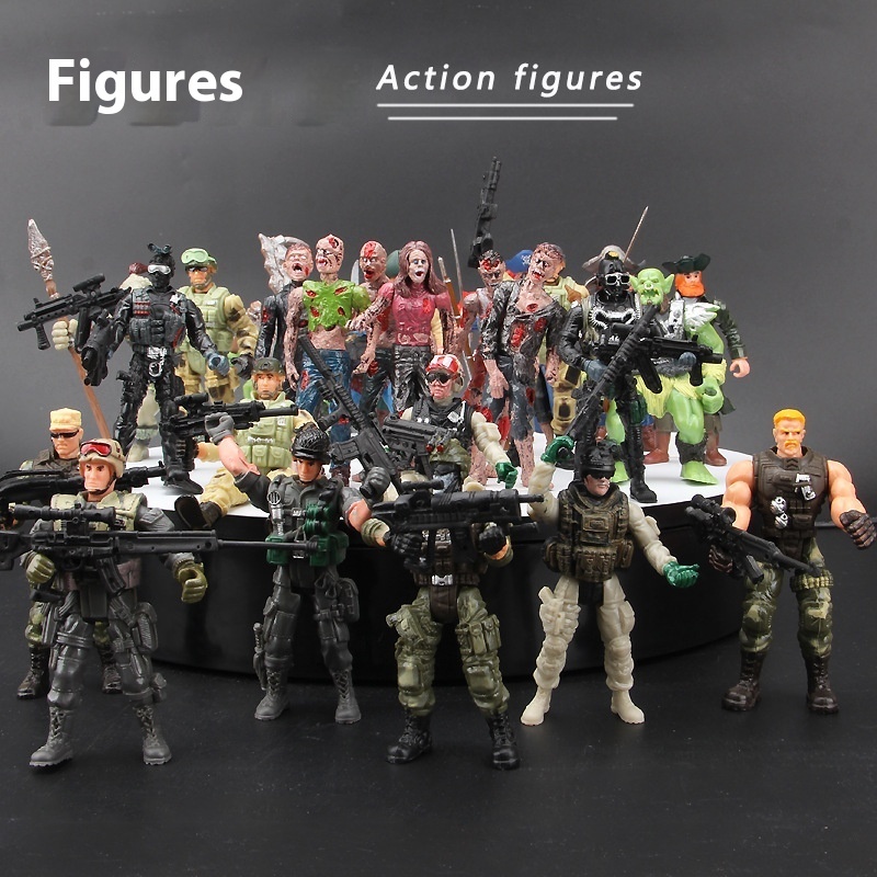 Elite Anti-terrorism Movable Joint Military Soldier
