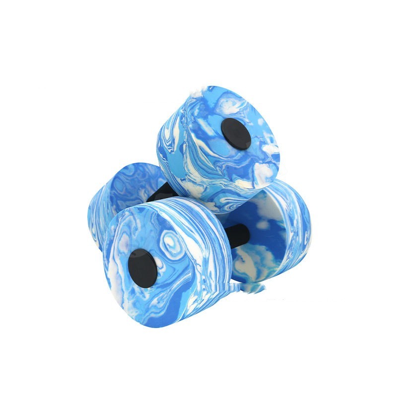 Blue And White Camouflage Floating Dumbbell - Image 5