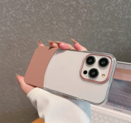 Splicing Two-in-one Phone Hard Case - Image 4