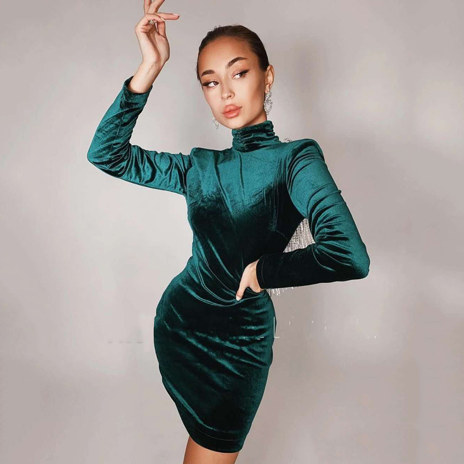 Sexy Back Tight Party Bandage Dress - Image 3