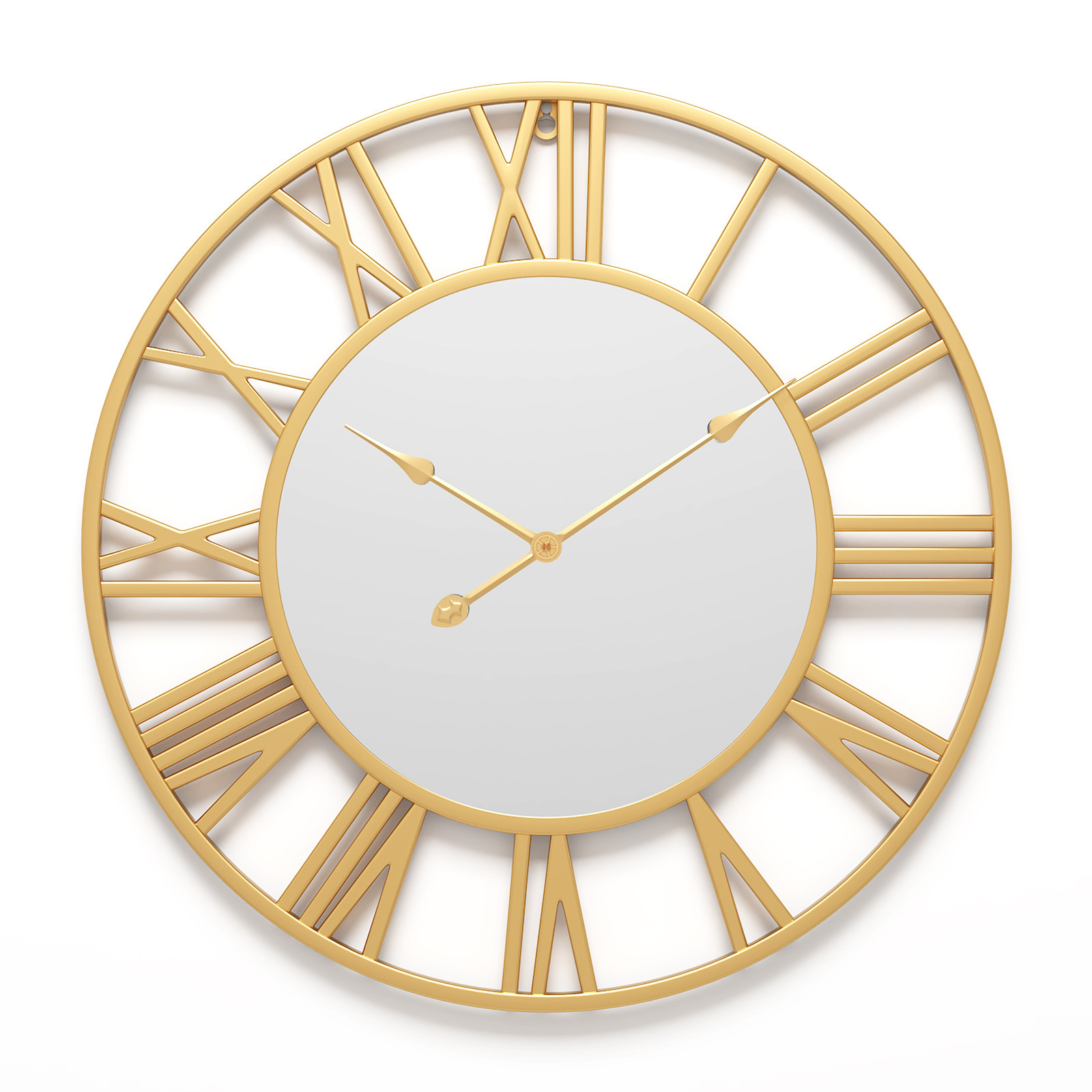 Round Wrought Iron Wall Clock - Image 2