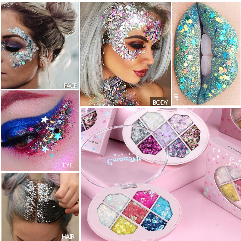 Glitter Powder Eyeshadow Palette