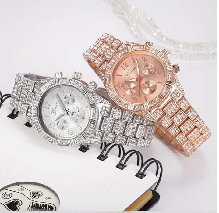 Women Crystal Quartz Analog Wrist Watch - Image 5