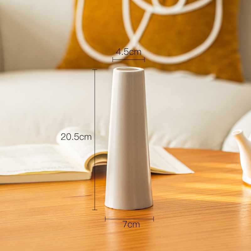 Small-Caliber Mouth Tulip Ceramic Vase - Image 5