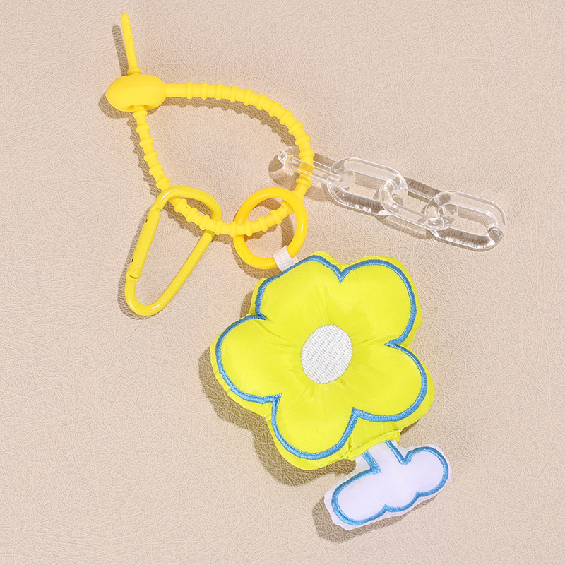 Cute Flower Doll Keychain