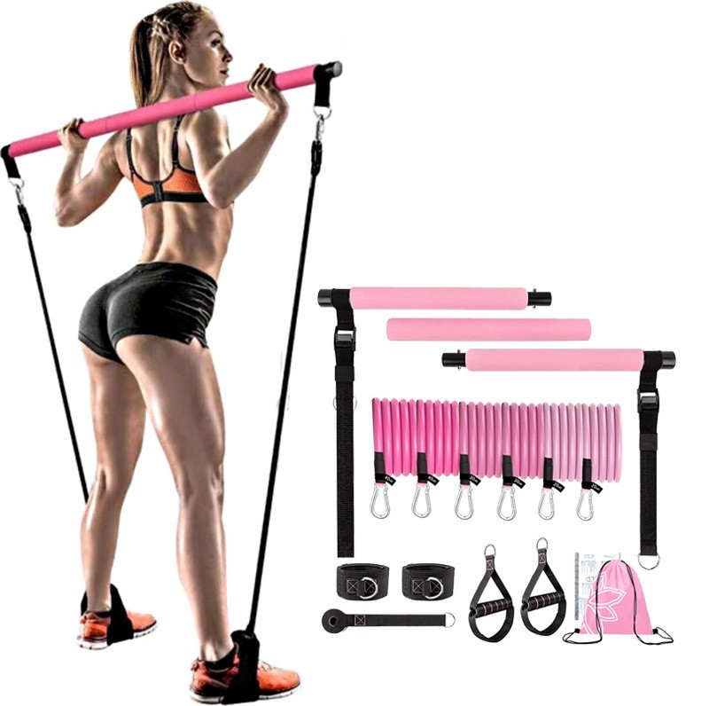 Rope Stretch Fitness Stick 11-piece Set