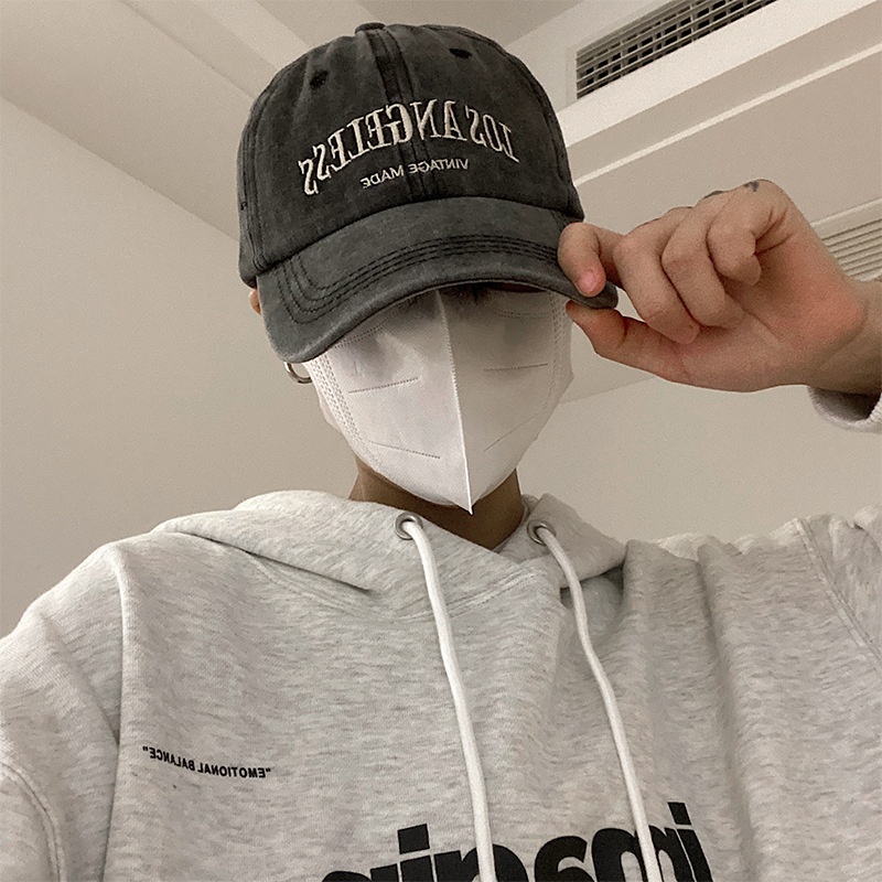 Fashion Duck Tongue Washed Hat