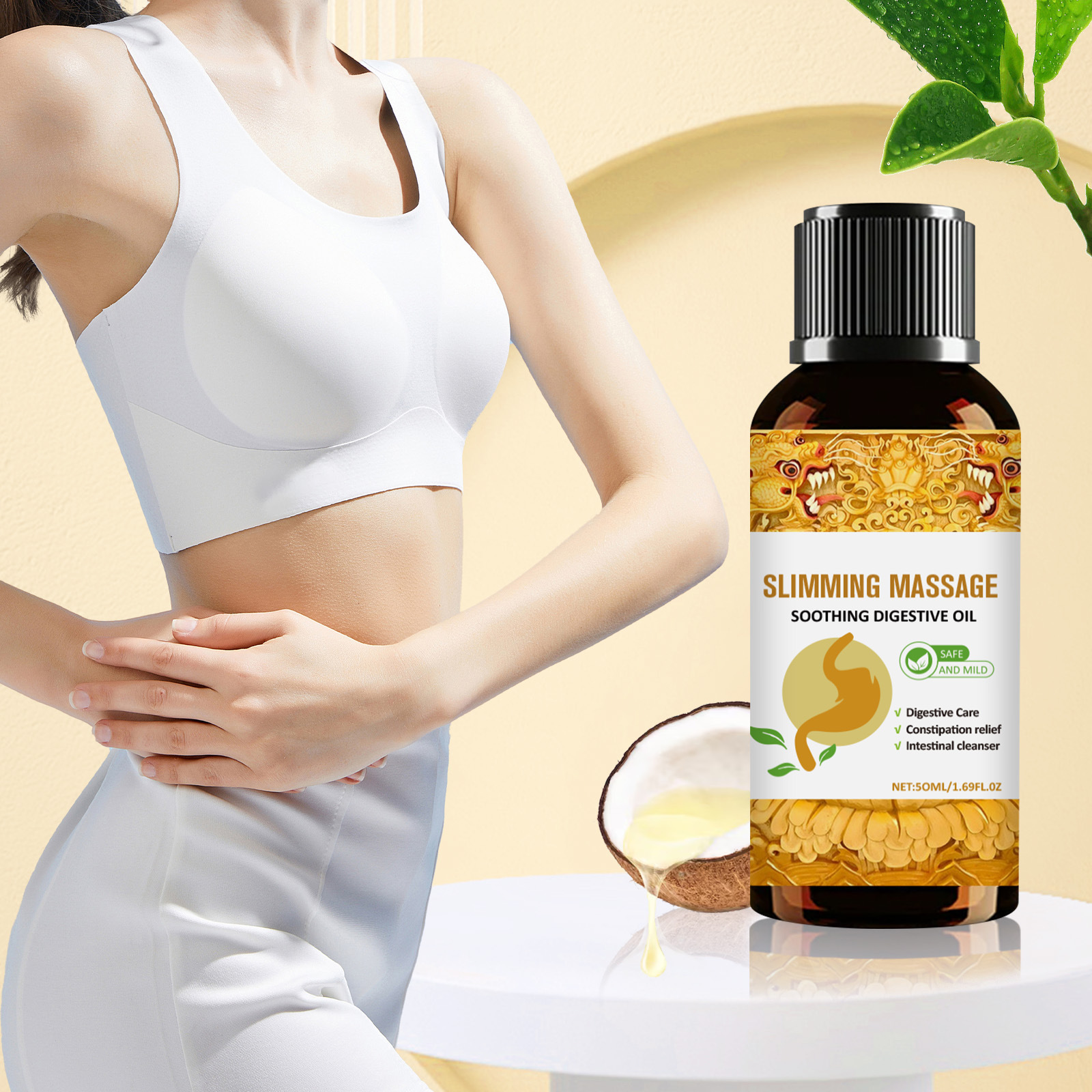 Soothing And Relaxing Body Slimming Oil