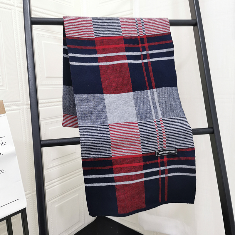 Youth Art Knitted Men Scarf - Image 9