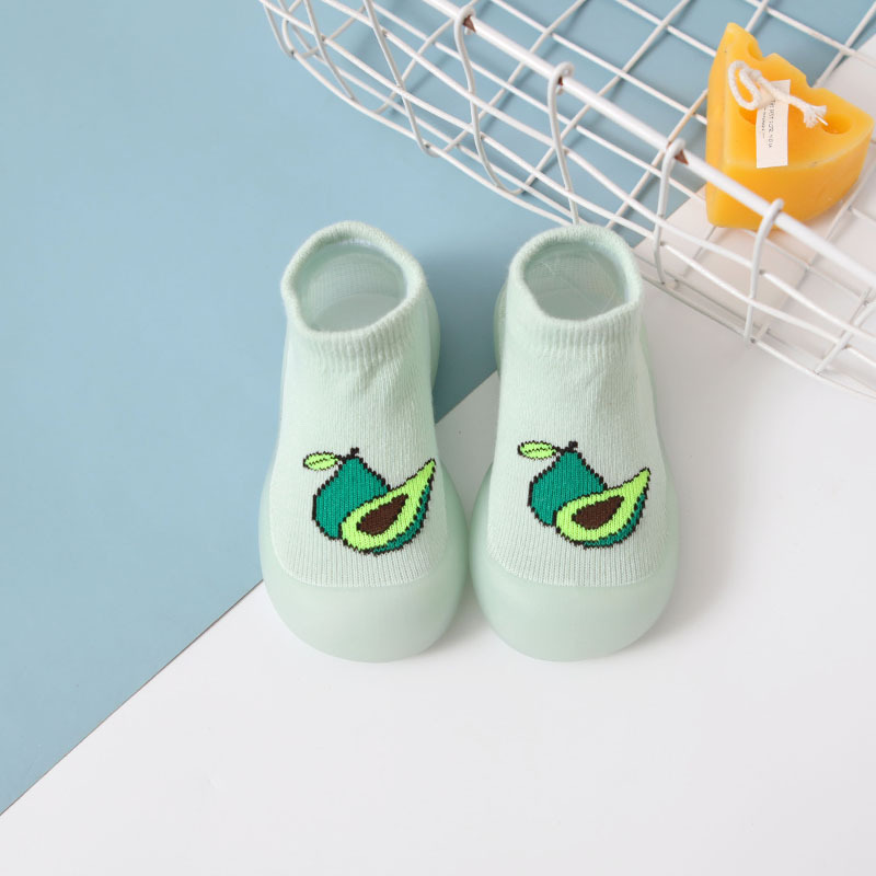 Fruit Embelished Baby Toddler Socks Shoes