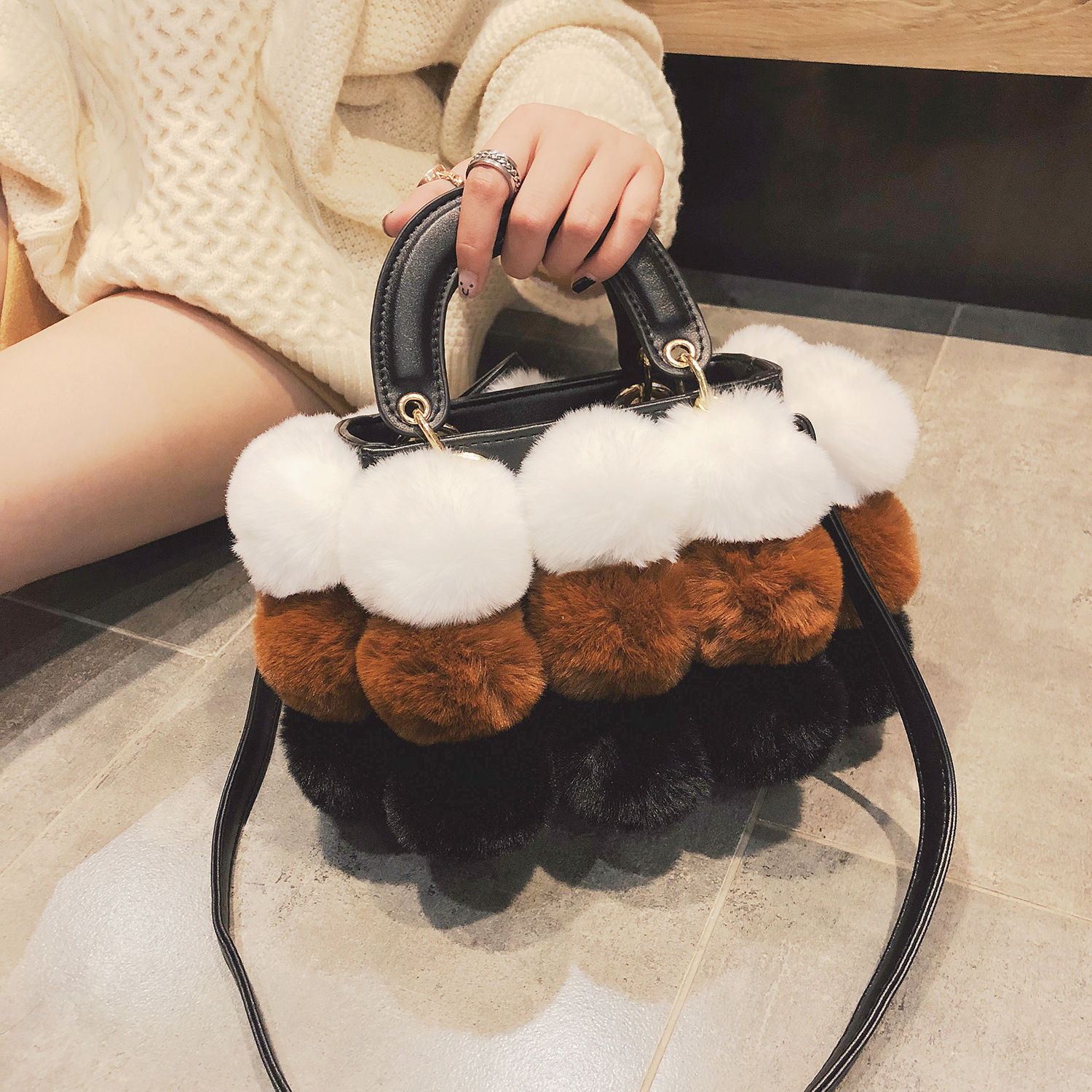Winter Plush Handbags - Image 6