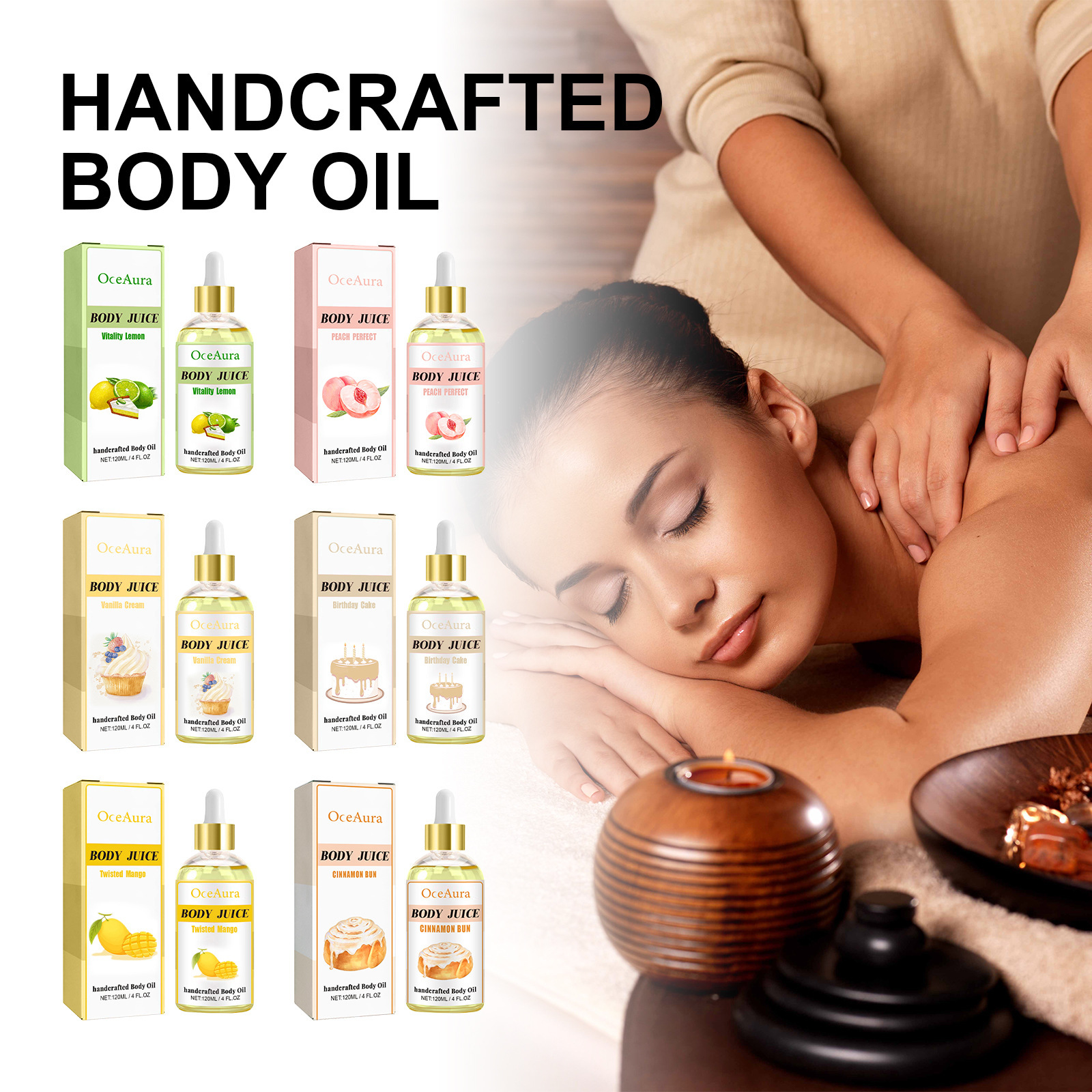 Body Massage Treatment Oil
