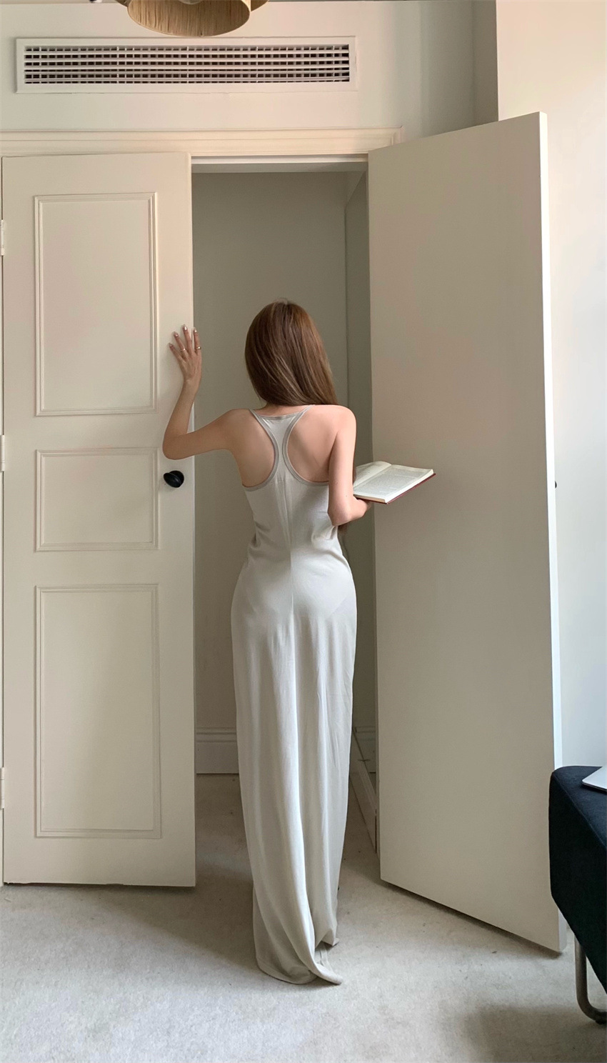 Summer Elegant Sleeveless Thin Dress - Image 3