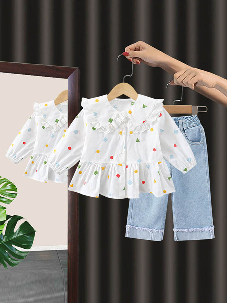 Baby Girl Western Style Two-Piece