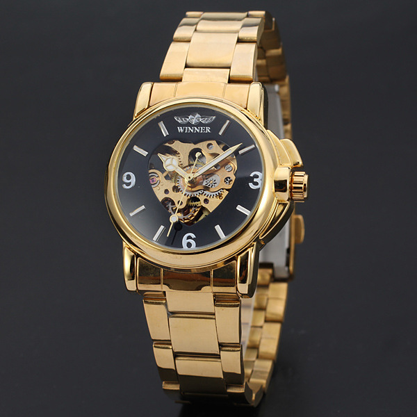Mechanical Steel Strap Watch