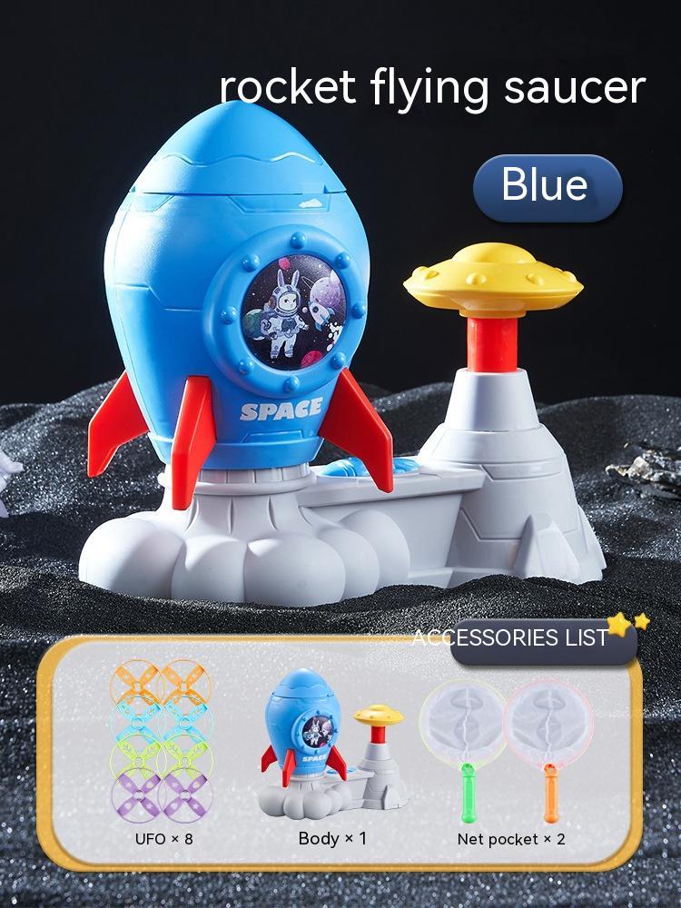 Rocket Foot Flying Saucer Toy - Image 2