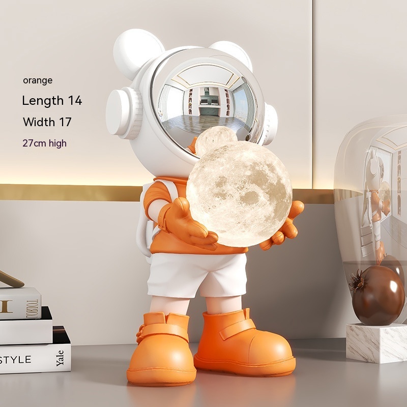 Desktop Space Bear Decoration Moon Night Light - Image 3
