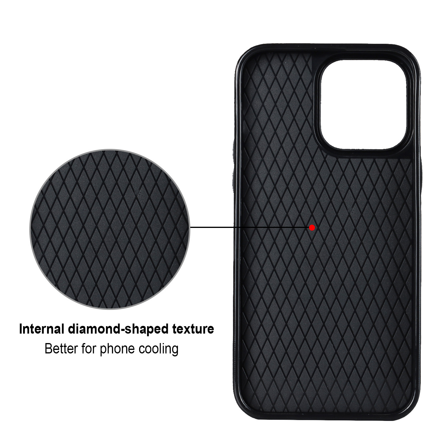 Ring Diamond Bracket Leather Phone Case - Image 7