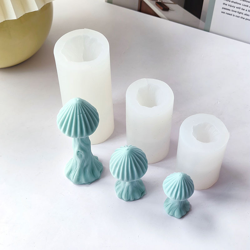 DIY Aromatherapy Mushroom Candle Silicone Mold - Image 4