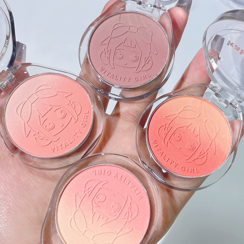 Natural Nude Color Gradient Blush
