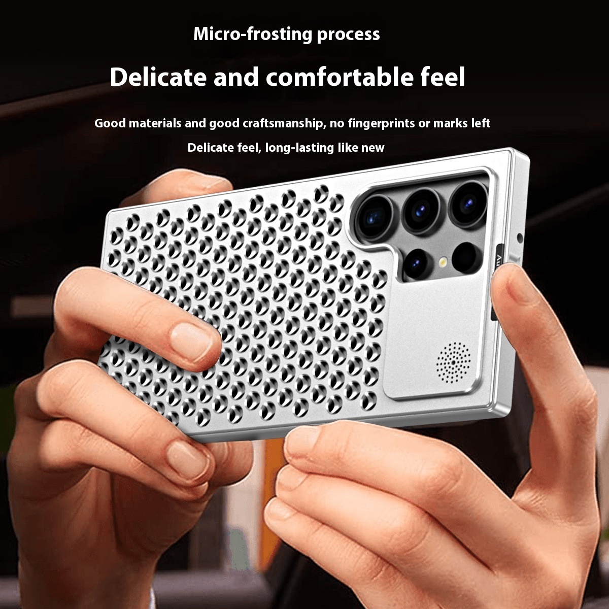 Aluminum Alloy Dissipation Magnetic Suction Phone Case - Image 2