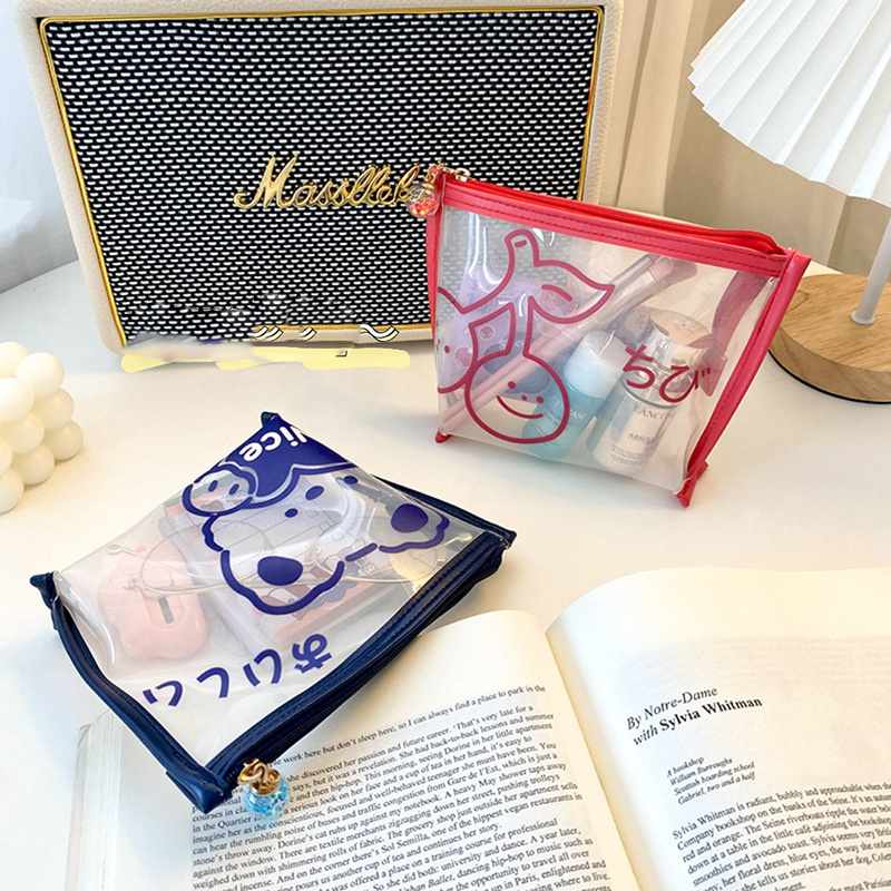 Cartoon Creative Transparent Cosmetic Bag - Image 6