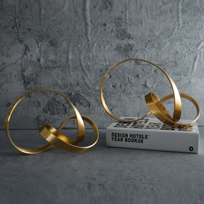 Metal Twist Soft Decorative Ornaments