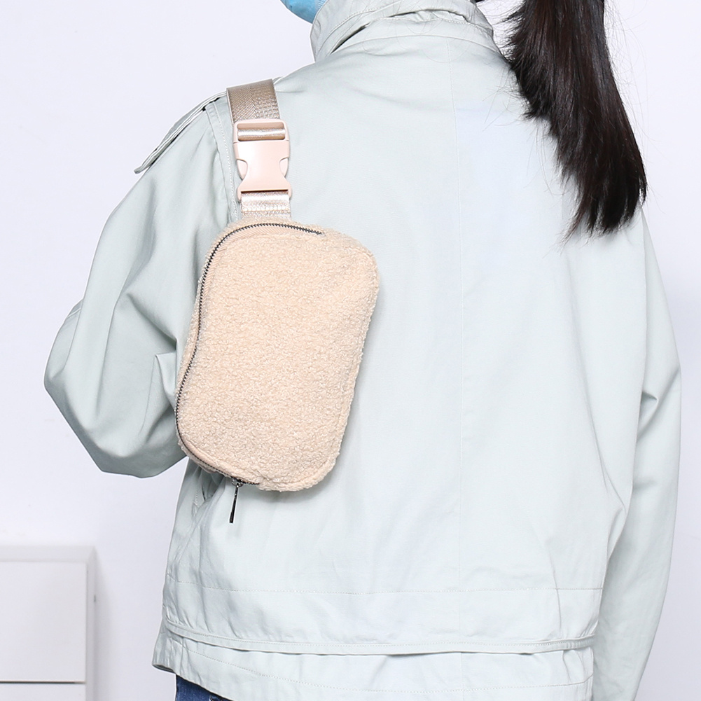 Plus Velvet Fanny Pack Bag