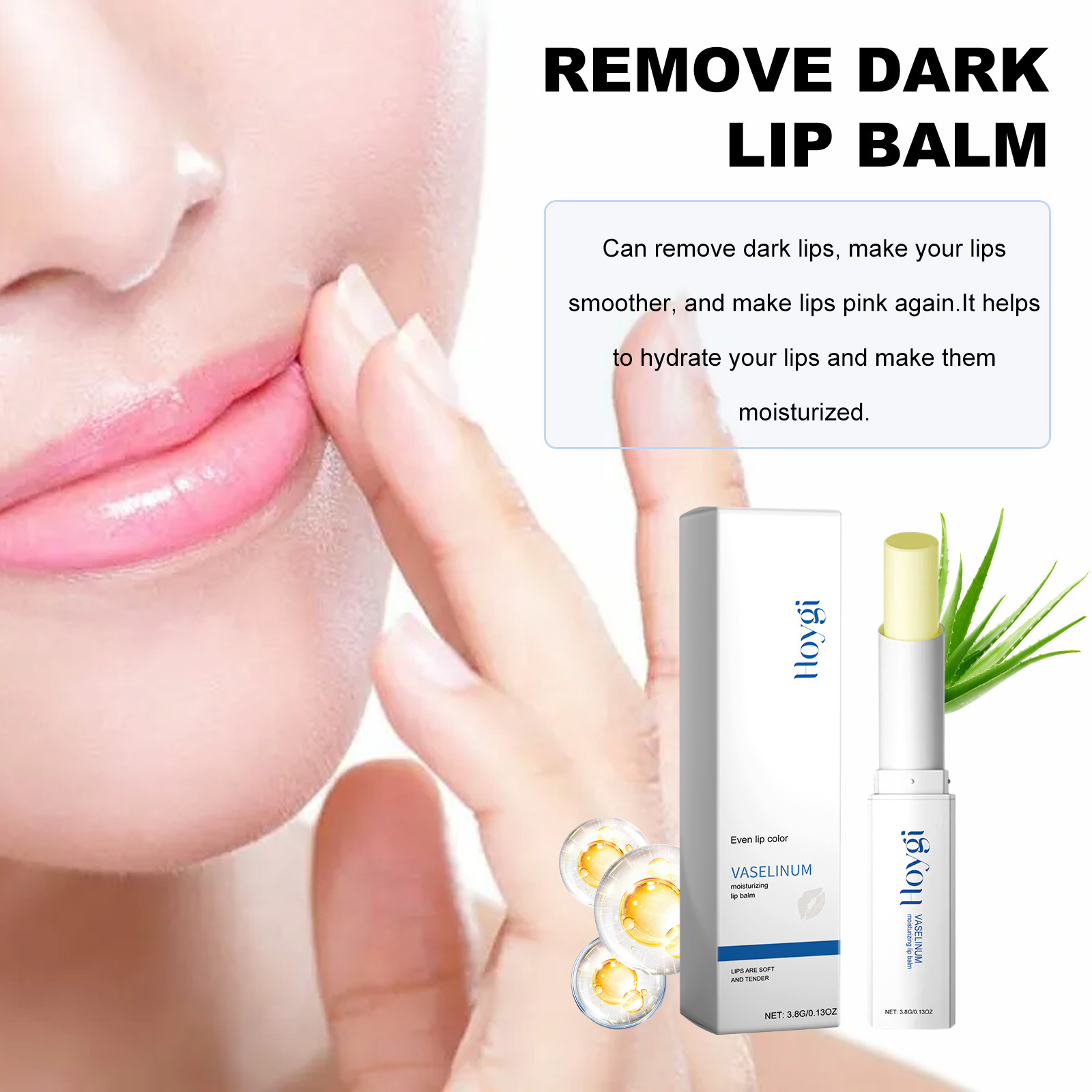 Desalination Anti-chapping Lip Balm