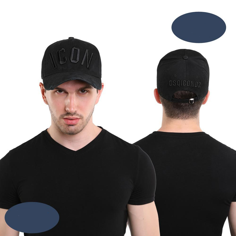 Trendy Men's Icon Printed Baseball Caps - Image 2