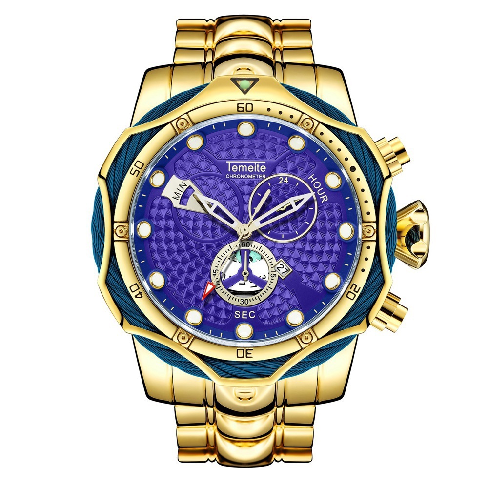Hot Steel Band Quartz Watch - Image 9