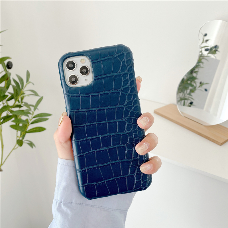 Pattern Leather Half Hard Shell Phone Case - Image 5