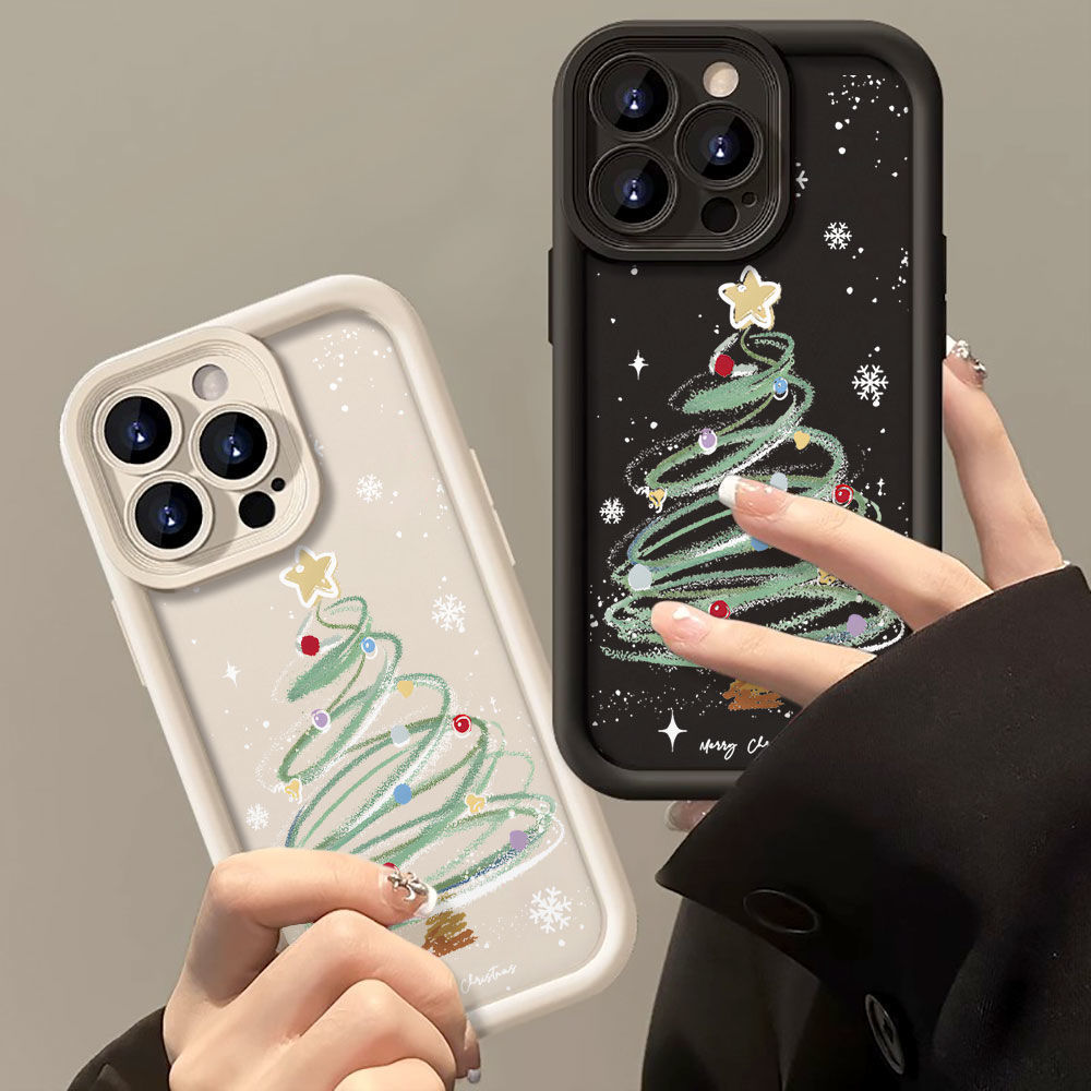 Silicone Christmas Tree Soft Phone Case - Image 8