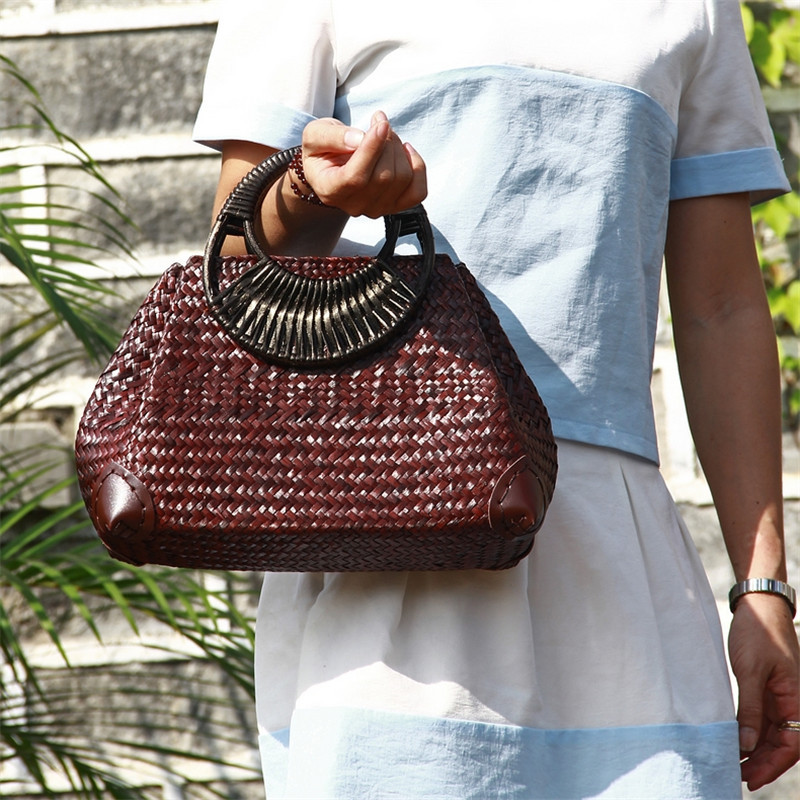 Straw Handbag - Image 5