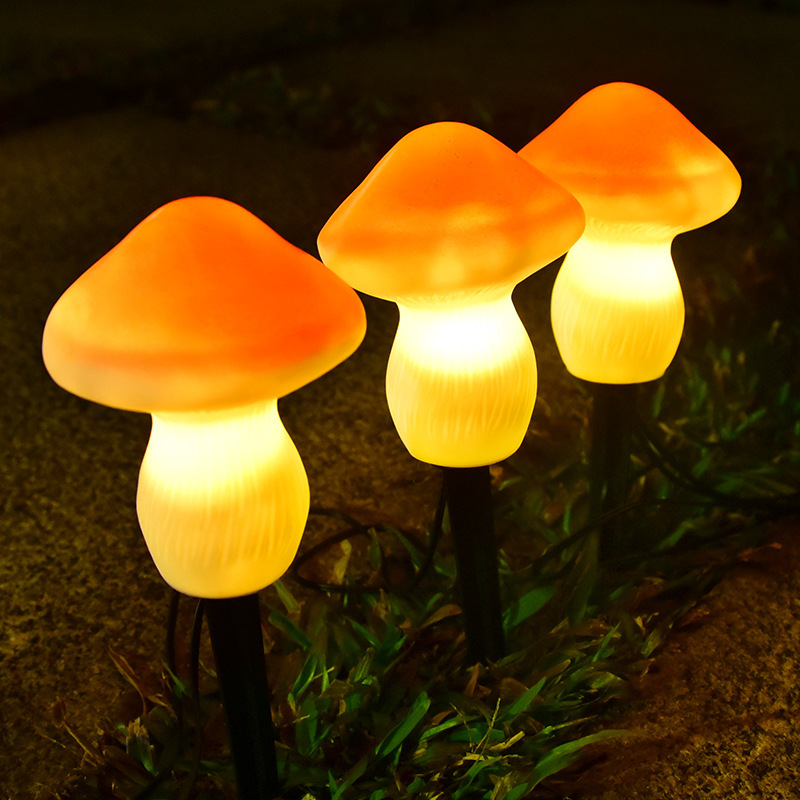 Solar Mushroom Garden Landscape Lamp - Image 3