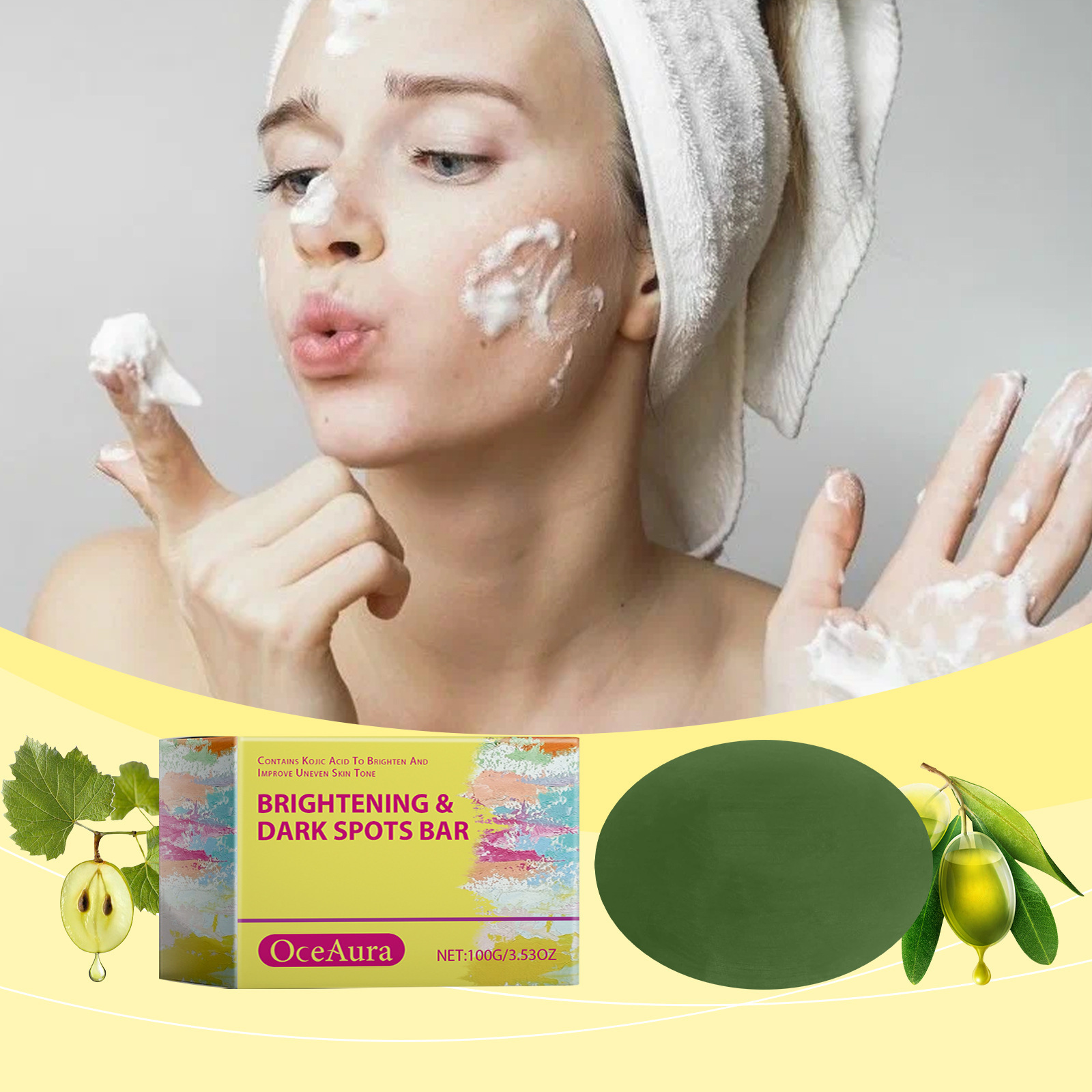 Gentle Cleansing Body Skin Care Soap