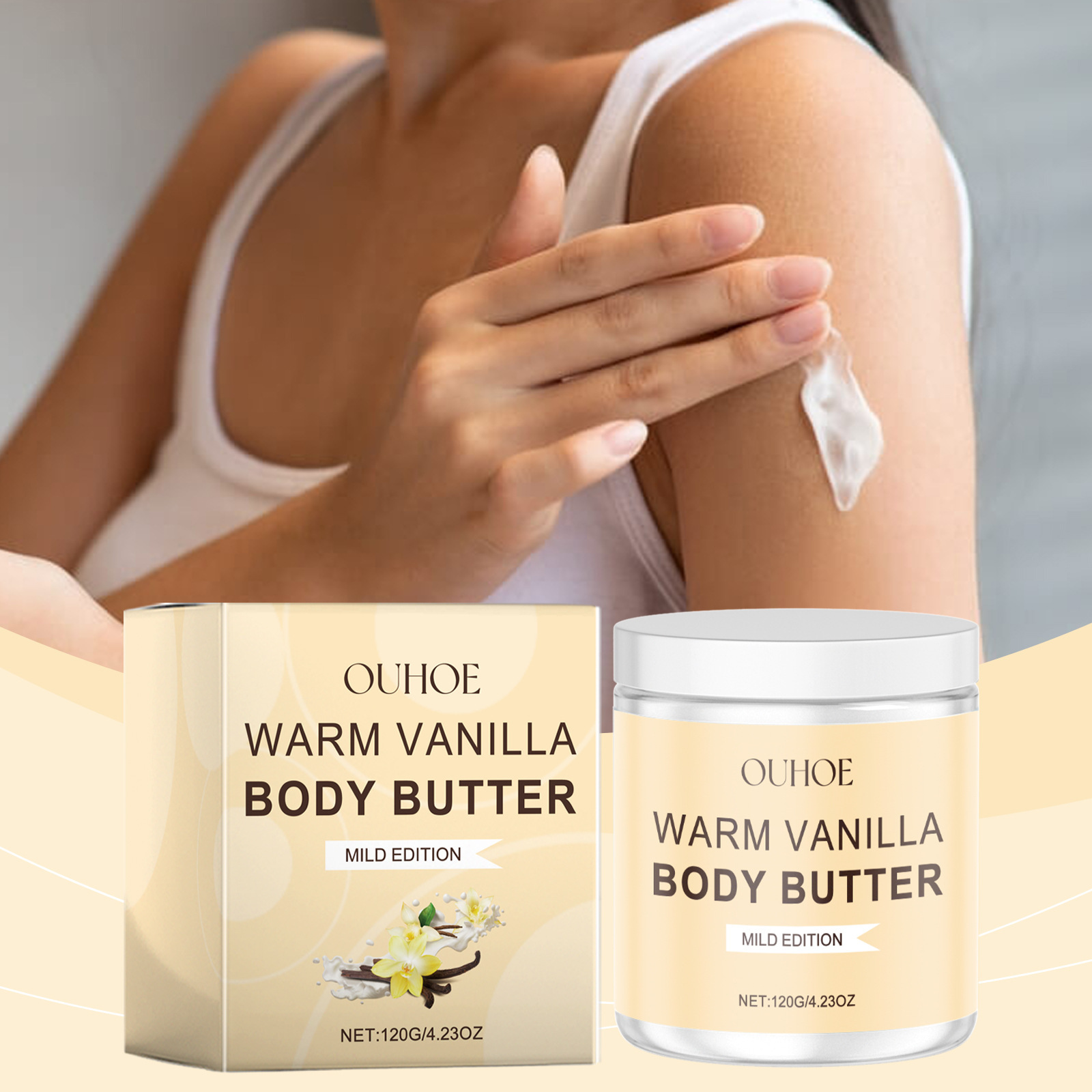 Vanilla Body Mild Exfoliating Scrub Cream
