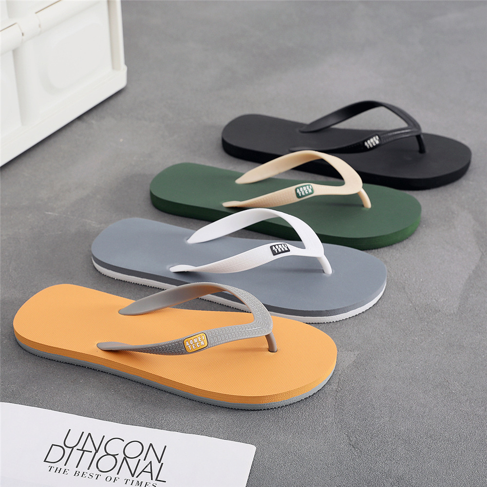 Non-Slip Men's Trendy Rubber Flip-Flop