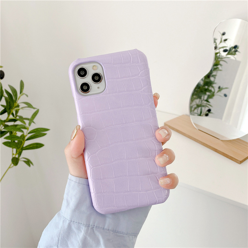 Pattern Leather Half Hard Shell Phone Case - Image 7