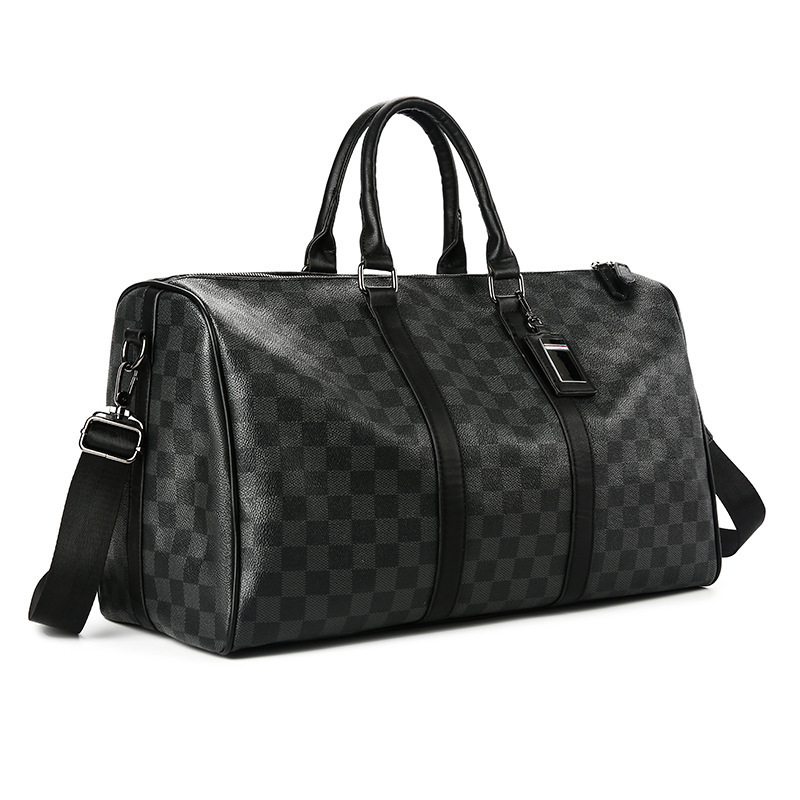 Short Distance Plaid Travel Handbag - Image 3