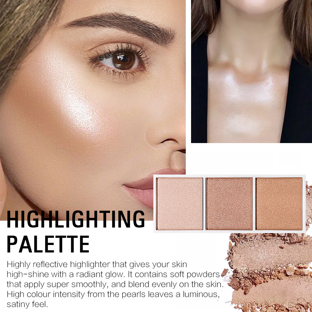 3 Color Blush High Gloss Repair Plate