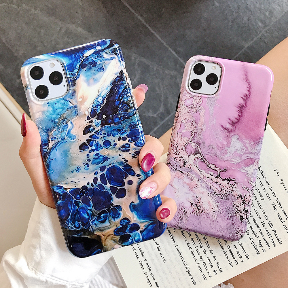 Epoxy Resin Marble Phone Case