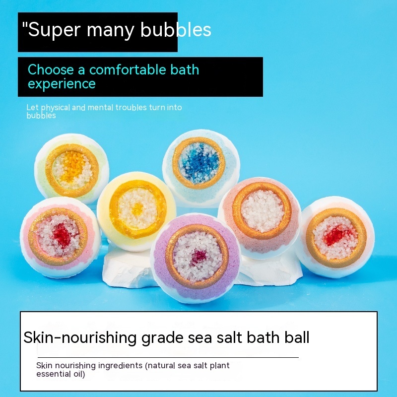 100g Sea Salt Fragrance Bath Bomb