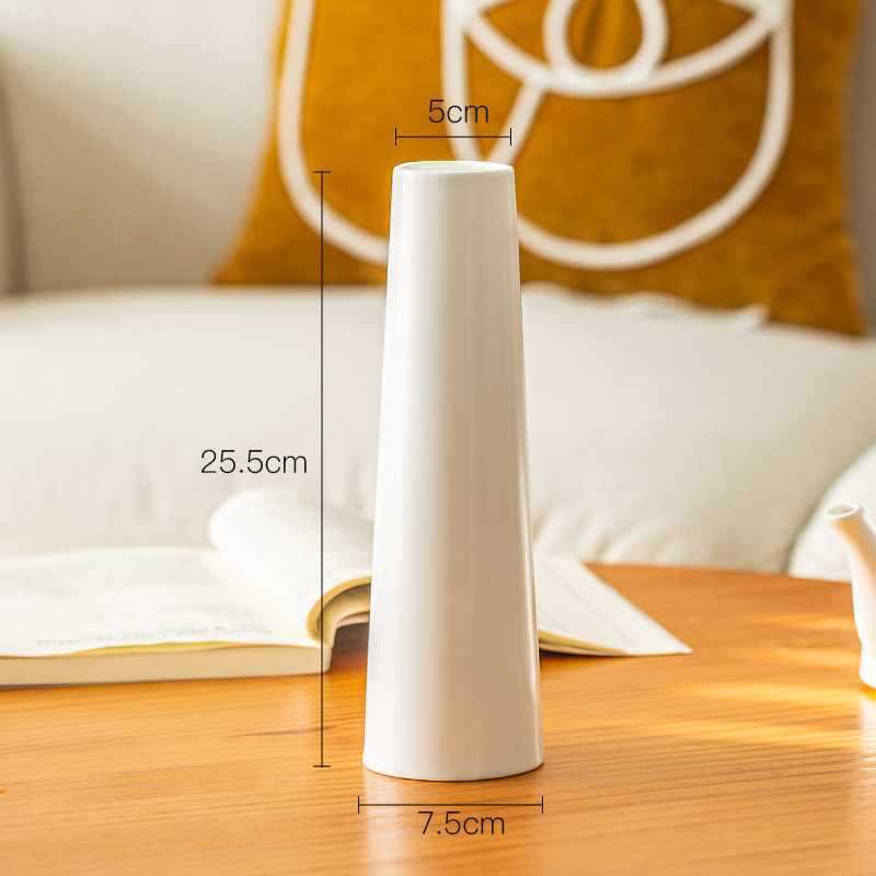 Small-Caliber Mouth Tulip Ceramic Vase - Image 8