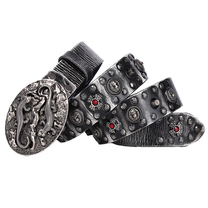 Punk Rivet Man Trim Lady Belt - Image 7