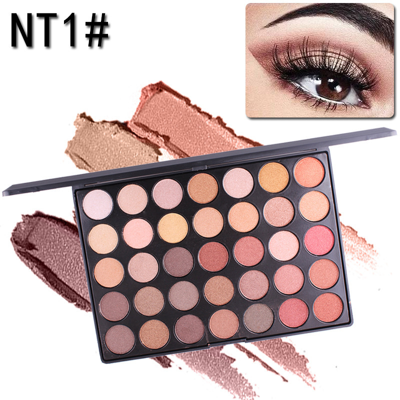 35 Colors of Shimmer Matte Eyeshadow