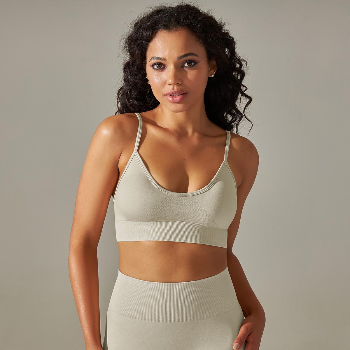Seamless Knitted Quick-drying Yoga Vest